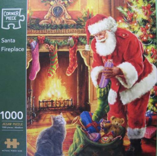 Santa Fireplace (6328)