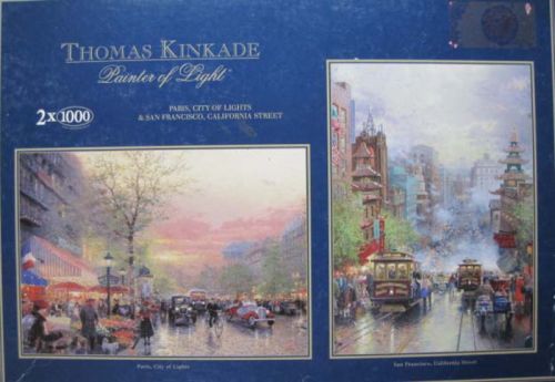 Paris, City of Lights & San Francisco, California Street (6529)